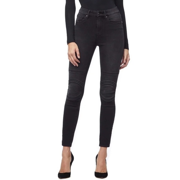 Good American Good Waist Corded High Waist Skinny Jeans - Picture 1 of 9